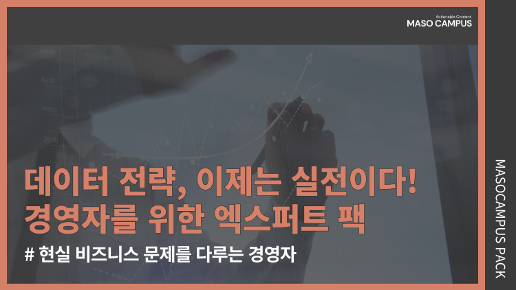 [브오디][묶음-107][디티] 데이터 전략, 이제는 실전이다! 경영자를 위한 엑스퍼트 팩